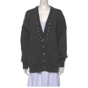 Gorgeous Alessandra Rich Studded Cardigan. Excellent preowned condition.